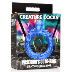 Creature Cocks Cockring Poseidon's Octo-ring Bleu